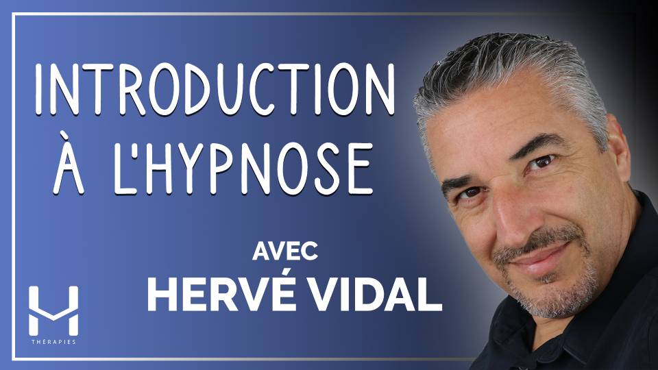 Hervé Vidal présentant une introduction à l'hypnose thérapeutique.
